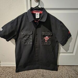 Honda Autocannon Project Camo Short Sleeve Work Shirt Men's XL